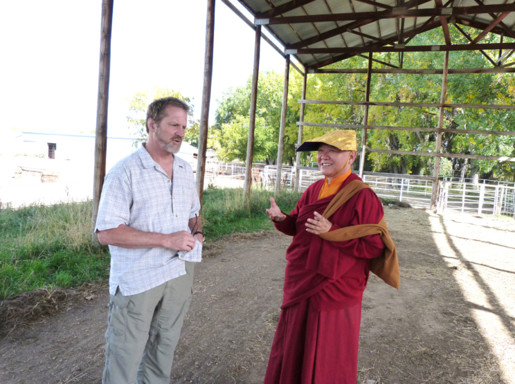 Barry and Rinpoche